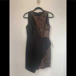 BCBG Asymmetrical Cocktail Dress